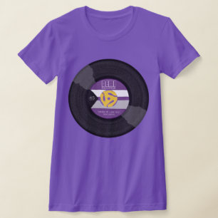 Demi Records Demisexual Pride Vinyl LGBTQ T-shirt