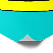 Demi-Une Bonne Journée Drôle Poster Humour (Coin)