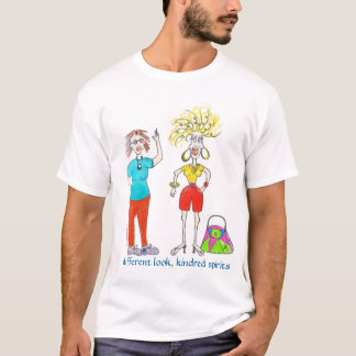 demi_W_betty_Paint, verschillend kijken, verwante T-shirt