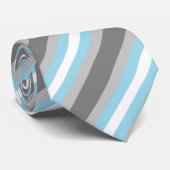 DemiBoy Stripes | Demi Pride Stropdas (Opgerold)