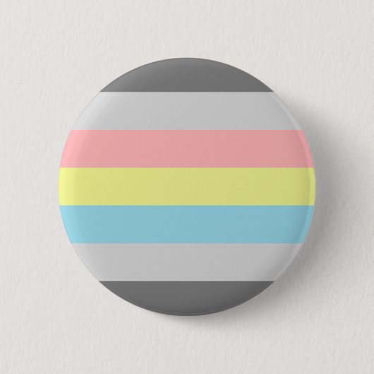 Demiflux Pride  Ronde Button 5,7 Cm (Voorkant)