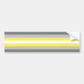 Demigender Pride Bumpersticker (Voorkant)