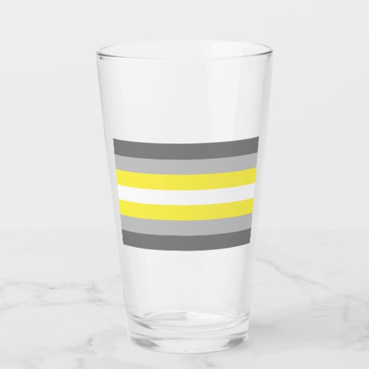 Demigender trots glas (Voorkant)