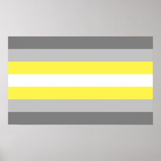 Demigender trots poster (Voorkant)