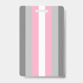 DemiGirl Flag Ausweis Badge (Back)