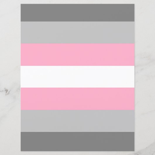 DemiGirl Flag Papier (Voorkant)