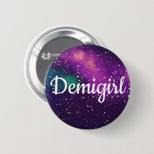 Demigirl  Galaxy Identity Ronde Button 5,7 Cm