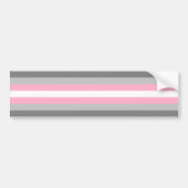 Demigirl Pride Bumpersticker (Voorkant)