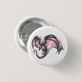 Demigirl Pride Dragon Ronde Button 3,2 Cm (Voorkant /achterkant)