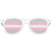 Demigirl Pride Vlag Retro Zonnebril (Voorkant)