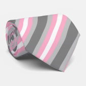 DemiGirl Stripes Stropdas (Opgerold)