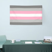 Demigirl trots spandoek (Beurs)