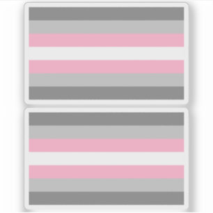 Demigirl trots sticker