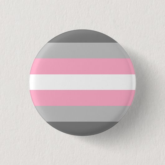 DemiGirl-vlag Ronde Button 3,2 Cm (Voorkant)