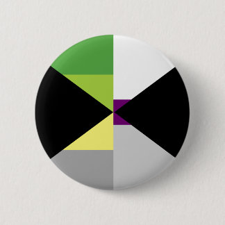 Demiromantische Demisexual Pin Ronde Button 5,7 Cm