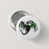 Demiromantische Pride Dragon Ronde Button 3,2 Cm (Voorkant /achterkant)