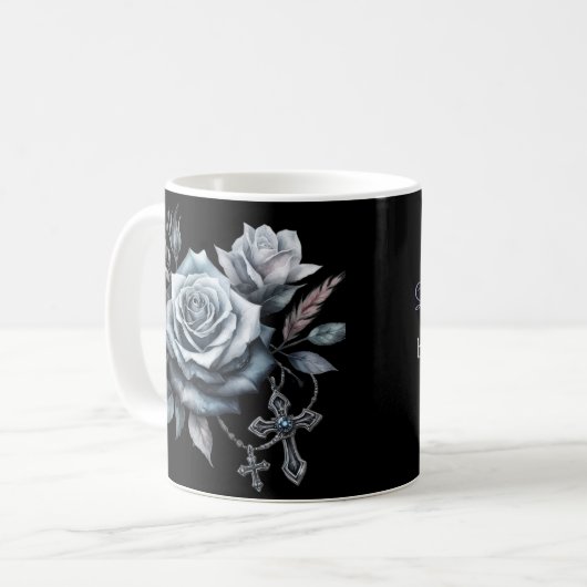 Demise Darling Blue Rose Mug (Devant gauche)