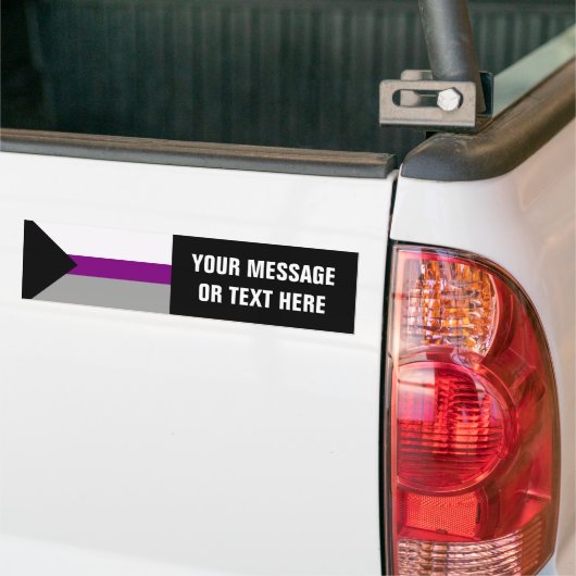Demisexual Pride Bumpersticker (Op Truck)