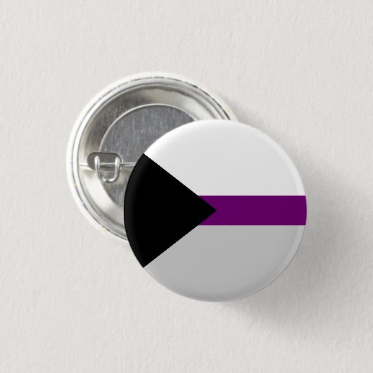 Demisexual Pride Button (Voorkant /achterkant)