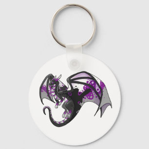 Demisexual Pride Dragon Sleutelhanger