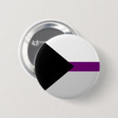 Demisexual Pride vlag LGBT Pride Ronde Button 5,7 Cm (Voorkant /achterkant)