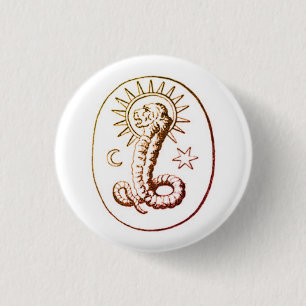Demiurge-symbool Ronde Button 3,2 Cm
