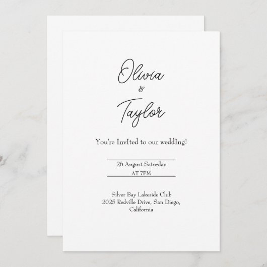 Demo 2 kaart (Voorkant / Achterkant)