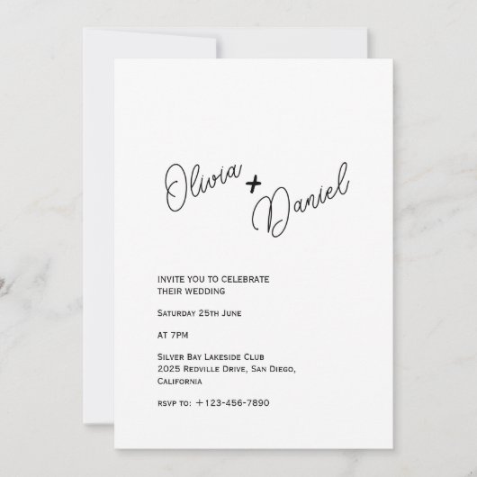 Démo 3 Invitation (Devant)