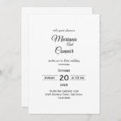 Démo 4 Invitation (Devant / Derrière)