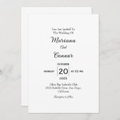 Démo 9 Invitation (Devant / Derrière)