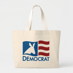 Democat Bag Grote Tote Bag