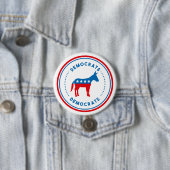 Democraat Button Pin (In situ)