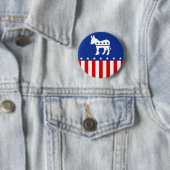 Democraat Donkey Button (In situ)