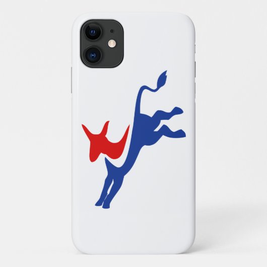 Democraat Donkey Case-Mate iPhone Case (Achterkant)