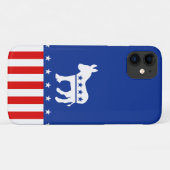 Democraat Donkey Case-Mate iPhone Case (Achterkant (horizontaal))