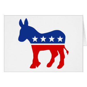 Democraat Donkey Kaart