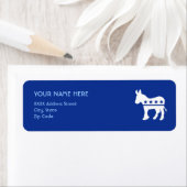 Democraat Donkey Label (Insitu)