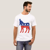 🐴 Democraat Donkey Liberal T-shirt (Voorkant volledig)