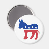 Democraat Donkey Magneet (Voorkant / Achterkant)