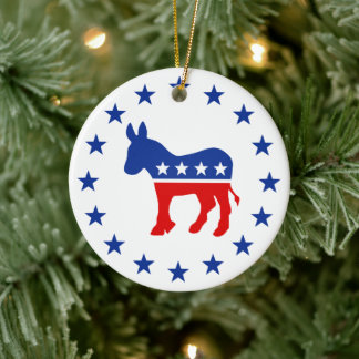 Democraat Donkey Ornament
