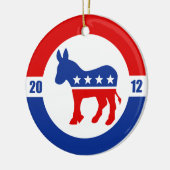 Democraat Donkey Ornament (Links)