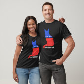 Democraat Funny Kitty Cat Graphic T-shirt (Unisex)