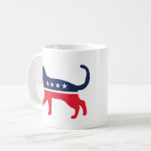 Democraat Koffiemok (Voorkant links)