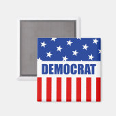 democraat magneet (Voorkant / Achterkant)