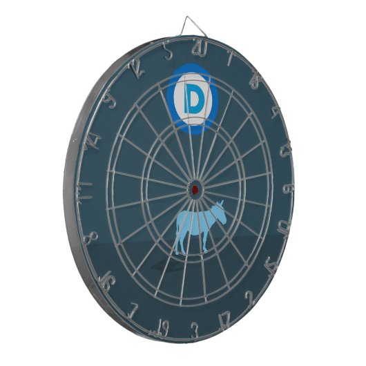 Democraat Metal Cage Dartboard Dartbord (Voorkant Links)