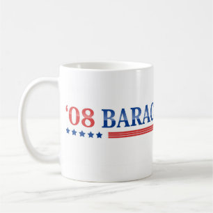 Democraat Obama mok 2008