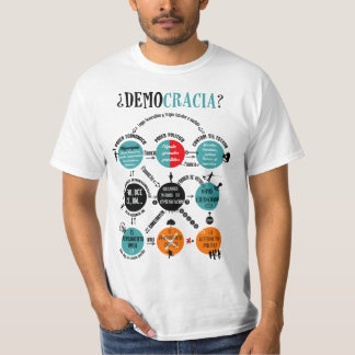 ¿Democracia? Los nueve círculos del poder. T-shirt