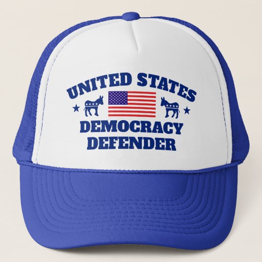 Democracy Defender©™ Trucker Hat Pet (Voorkant)