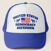 Democracy Defender©™ Trucker Hat Trucker Pet (Voorkant)