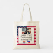 Democracy Revolution Canvas tas (Achterkant)